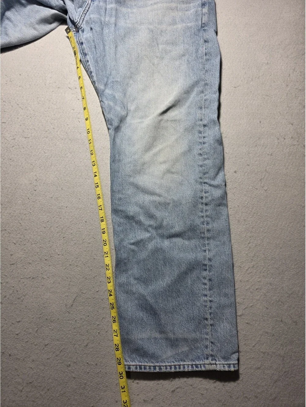 Madewell Men's The 1991 Straight Jeans Size 38x30 Light Wash 100% Cotton NV075